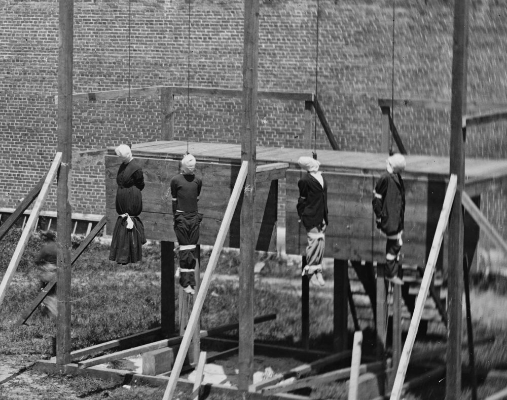 Execution of the Lincoln conspirators, 1865 7.jpg